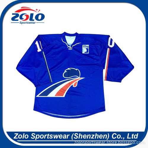 2017 Newest fashionable fancy european hockey jersey